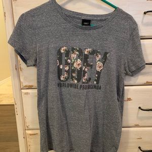 Medium grey Obey Propoganda shirt